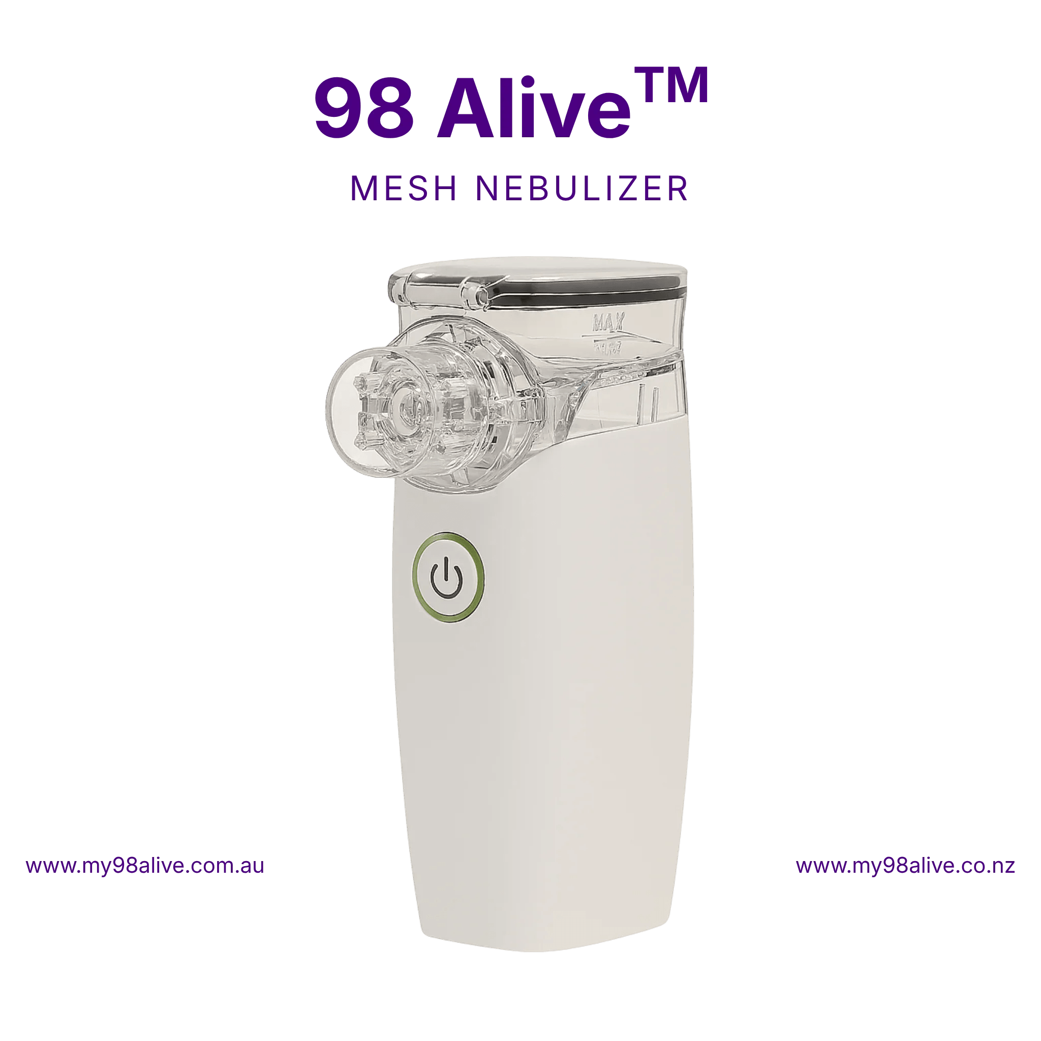 98 Alive Mesh Nebulizer (Model NE-M01)